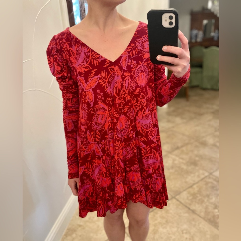 Free People puff sleeved Tunic